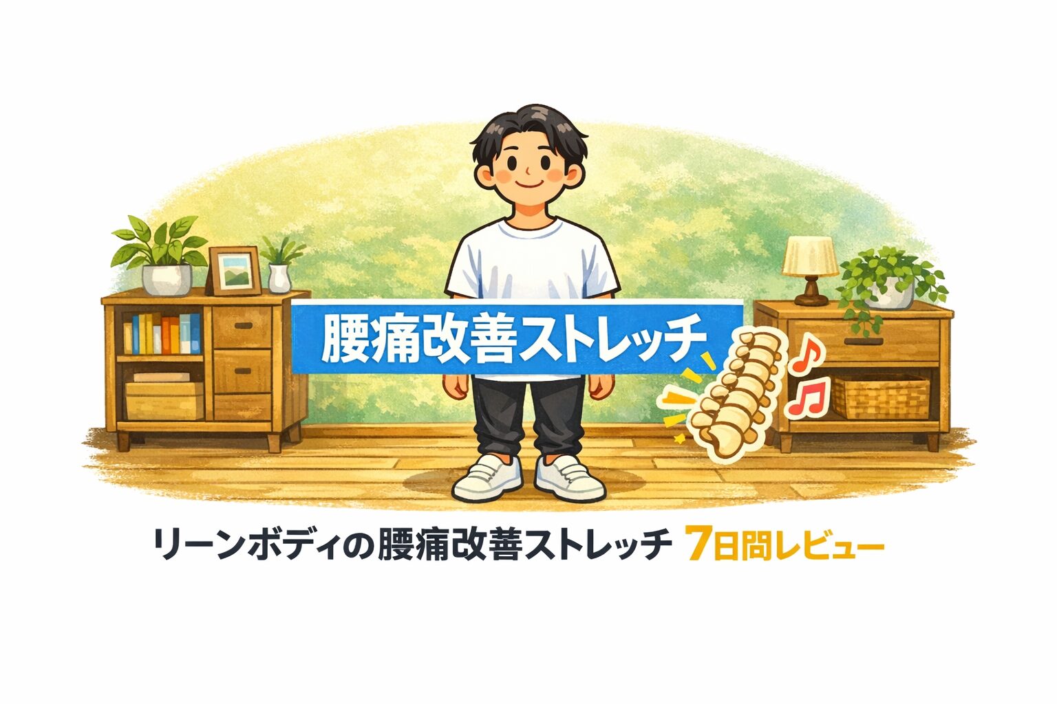 リーンボディの腰痛改善ストレッチは効果ある？｜7日間レビュー